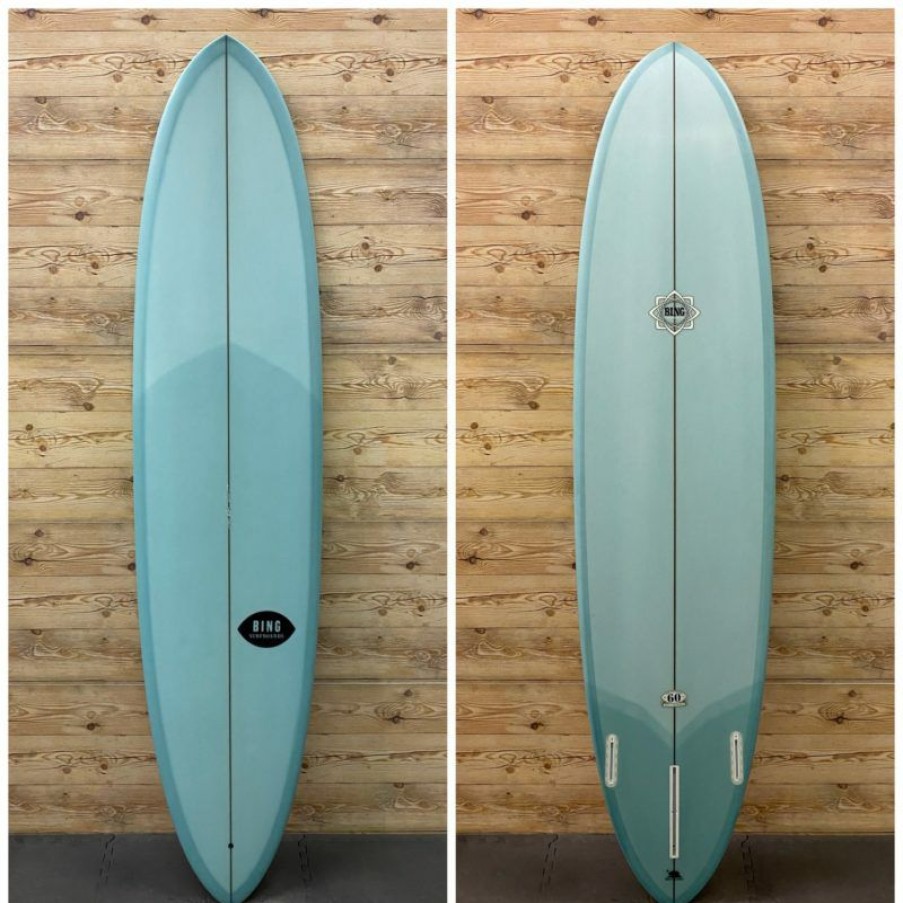 Fin Setup * | Top Sellers Like New 7'8 X 21 5/8 X 2 7/8 Bing "Pintail Mini" Mid-Length Surfboard