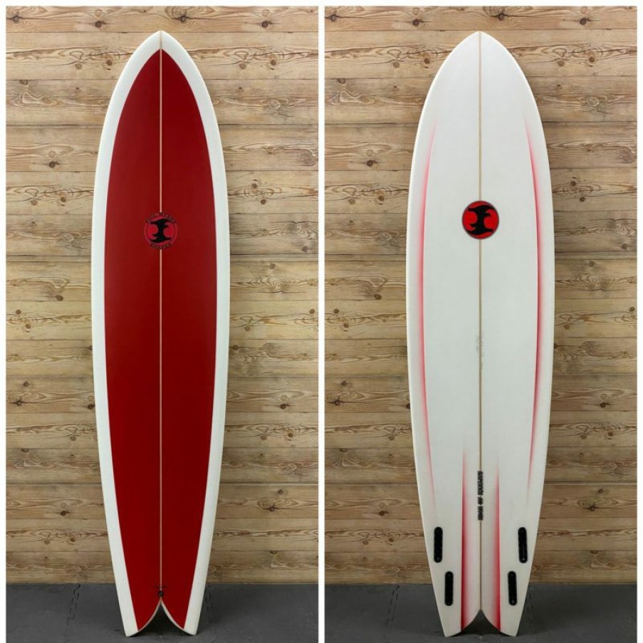 Fin Setup * | Online 7'9 X 22 1/8 X 3 1/8 Phil Myers "Quad Edge Fish" Mid-Length Surfboard