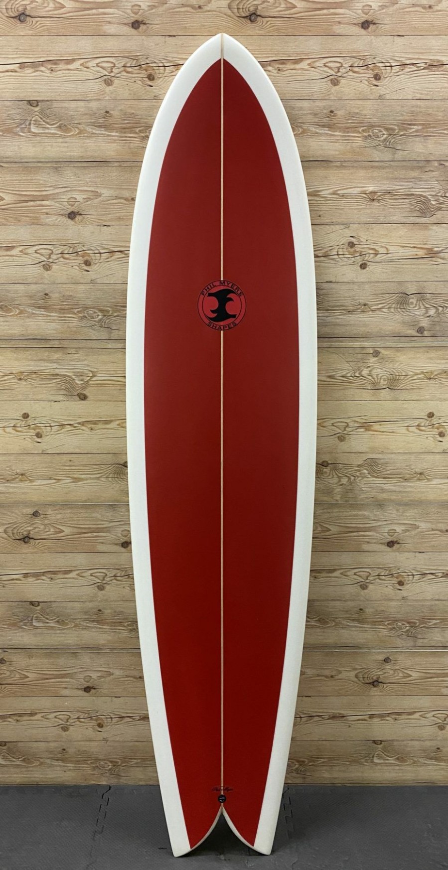 Fin Setup * | Online 7'9 X 22 1/8 X 3 1/8 Phil Myers "Quad Edge Fish" Mid-Length Surfboard