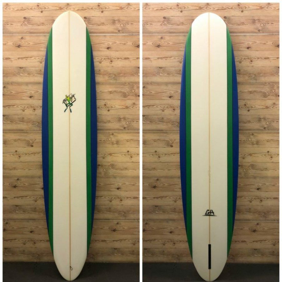 Fin Setup * | Online Brand New 9 X 23 1/2 X 3 1/4 Gary Hanel Single Fin Longboard Surfboard