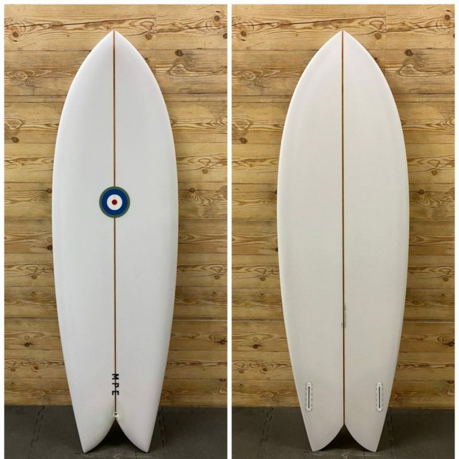 Fin Setup * | Best Sale Brand New 5'10" X 21.5 X 2.5 Mpe "Coho" Fish Surfboard