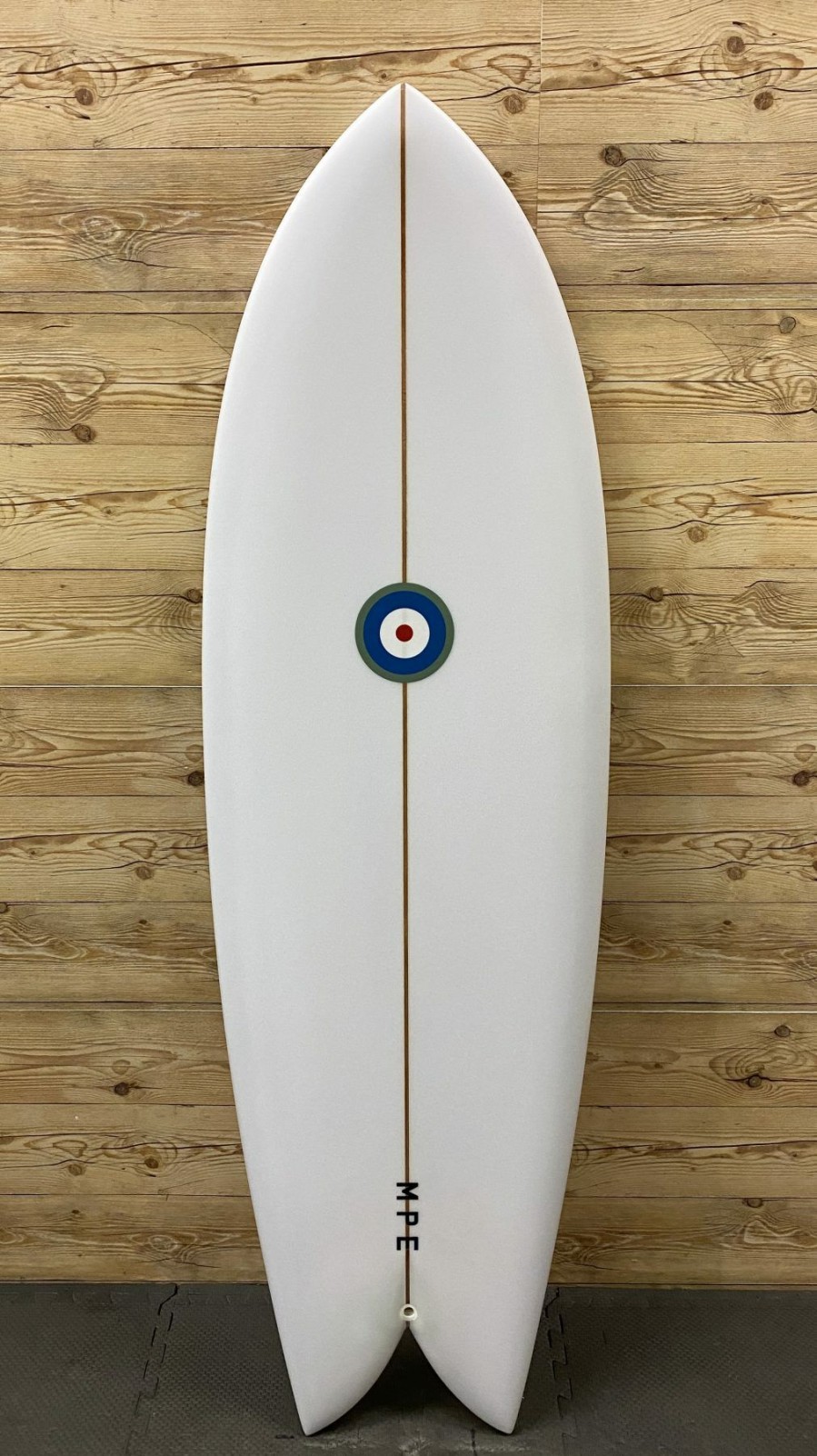 Fin Setup * | Best Sale Brand New 5'10" X 21.5 X 2.5 Mpe "Coho" Fish Surfboard