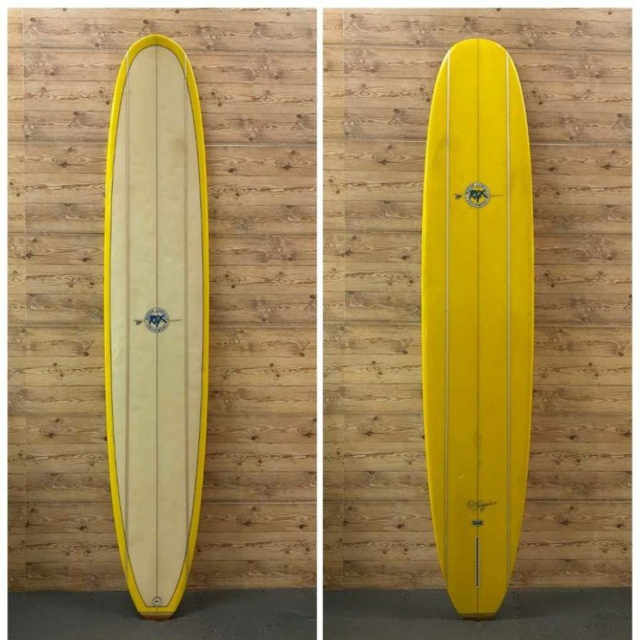 Fin Setup * | Popular 10 X 23 1/4 X 3 1/8 Rgk Single Fin Longboard Surfboard