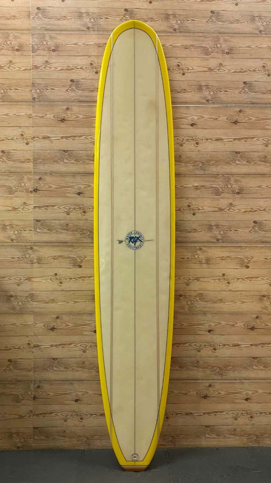 Fin Setup * | Popular 10 X 23 1/4 X 3 1/8 Rgk Single Fin Longboard Surfboard