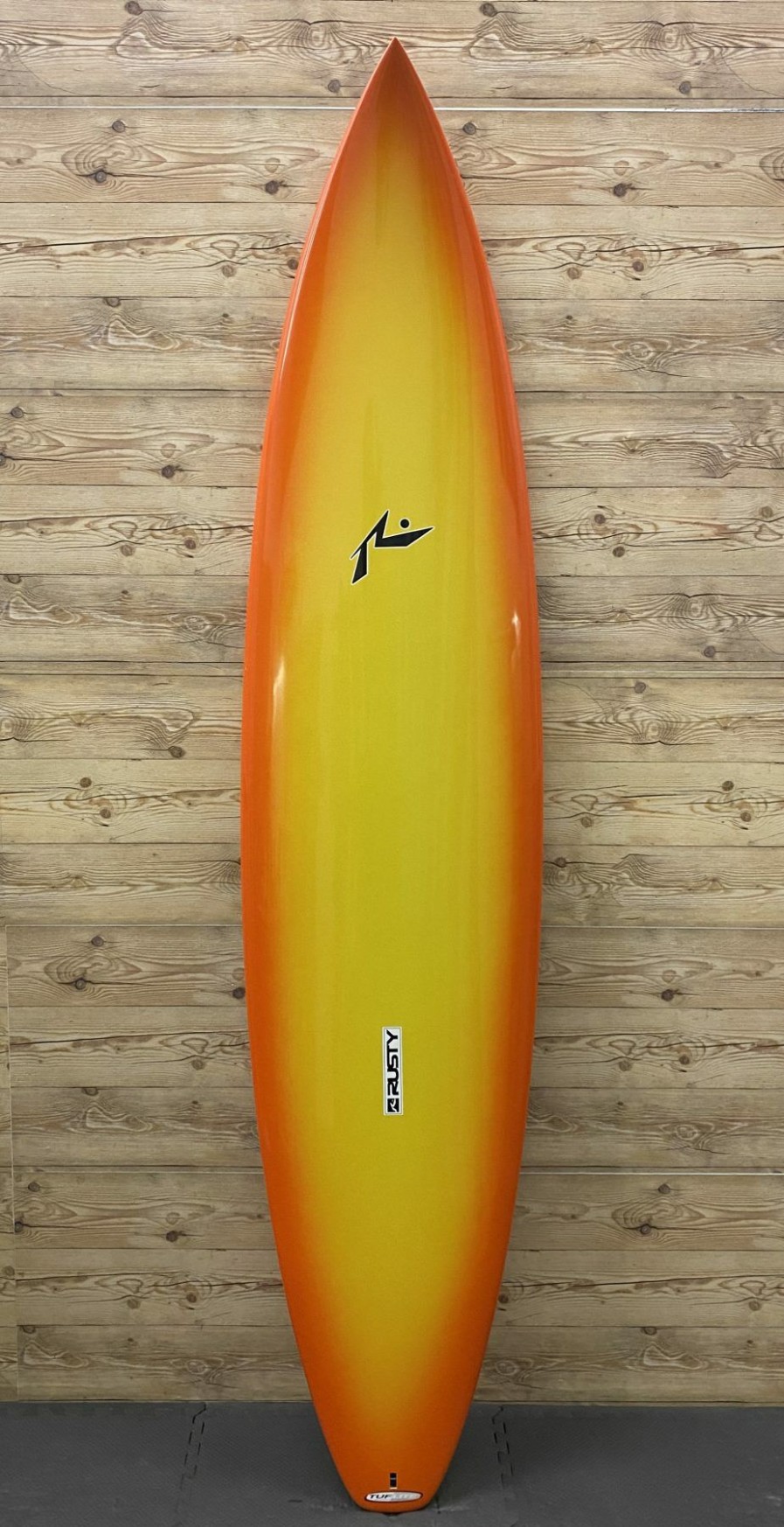 Fin Setup * | Popular 8'6 X 22.5 X 2.87 Rusty Tuflite "Desert Island" Mid-Length Surfboard