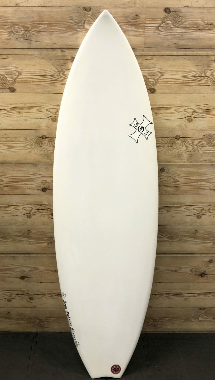 Fin Setup * | Promotion Brand New 5'7 X 19 1/2 X 2 1/4 Sean Ordonez Shapes Thunderbolt "Matt Meola Model" Shortboard Surfboard