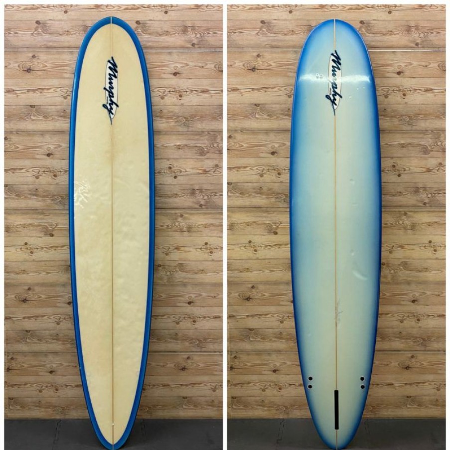 Fin Setup * | New 8'10" X 22 3/4 X 2 7/8 Dennis Murphy Longboard Surfboard