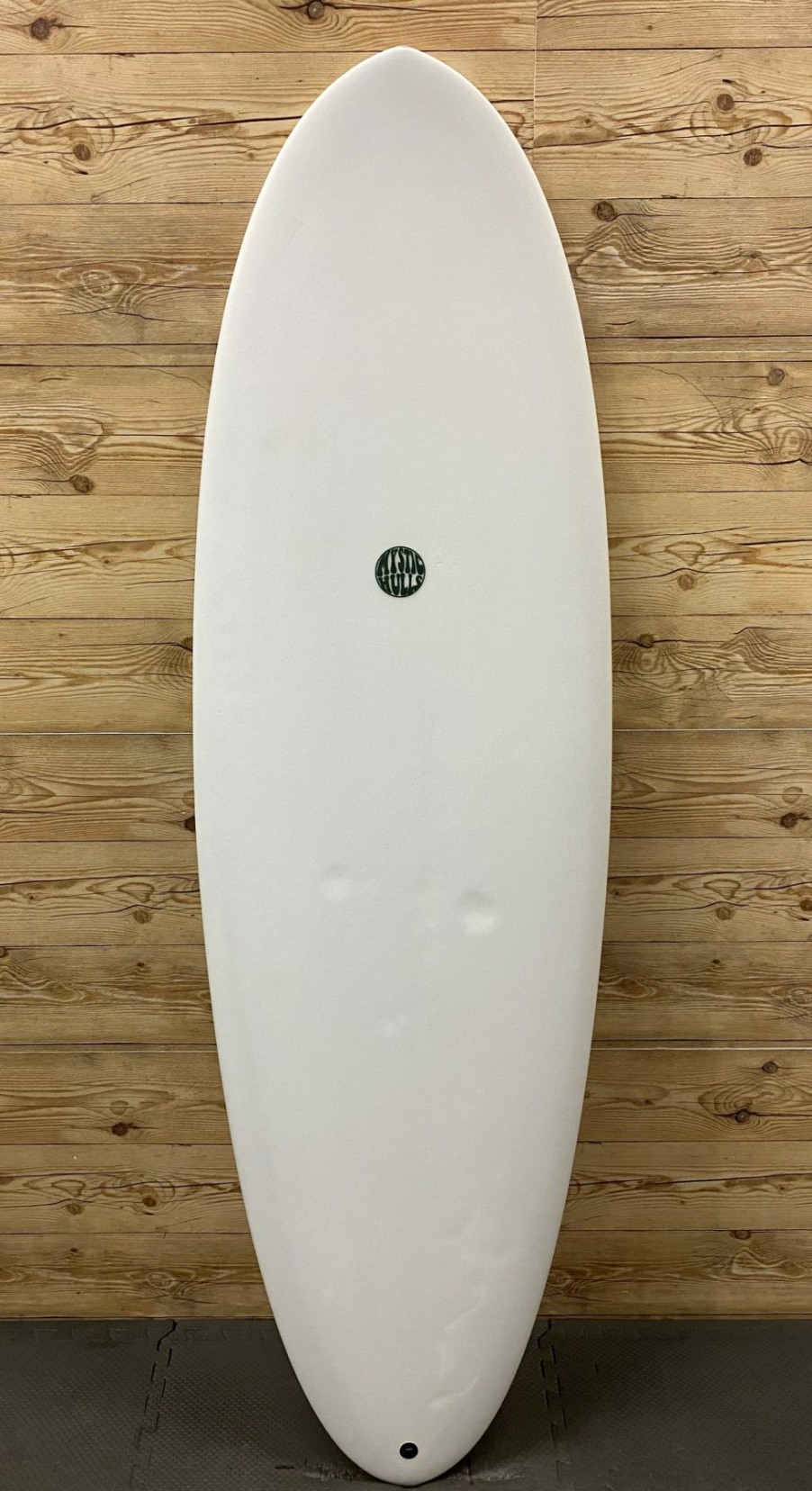 Fin Setup * | Cheap 6'1 X 22 X 2 7/8 Mystic Hulls Round Tail Twin Fin Surfboard