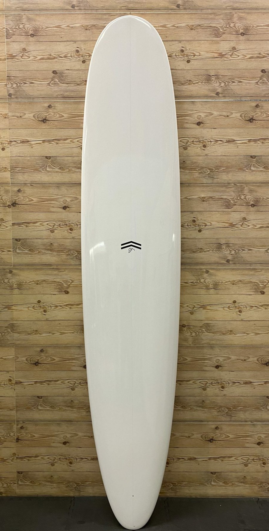 Fin Setup * | Low Price Brand New 9'9 X 24 X 3.33 Cj Nelson Thunderbolt Red "Parallax" Longboard Surfboard