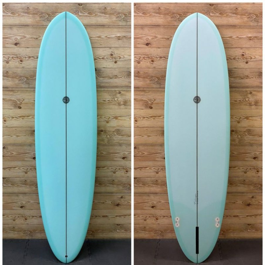 Fin Setup * | Best Quality Brand New 7 X 21.25 X 2.86 Tc Surfboards "Overeasy" Egg Surfboard