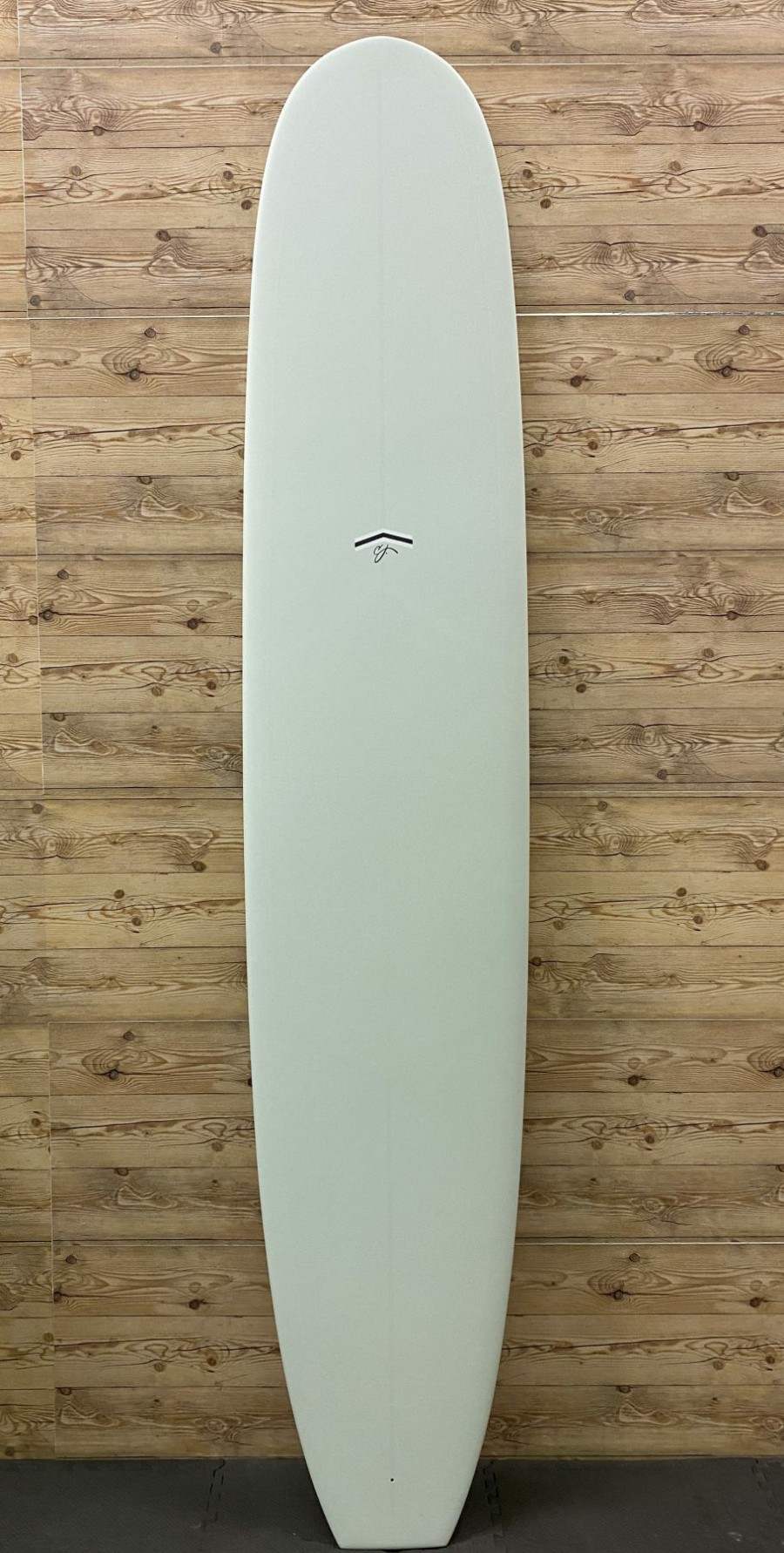 Fin Setup * | Best Quality Brand New 9'2 X 23 X 3 Cj Nelson "Sprout" Thunderbolt Silver Longboard Surfboard