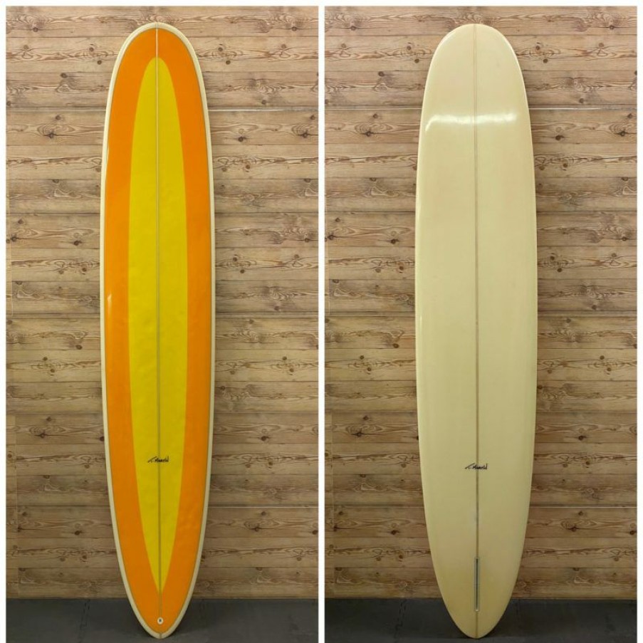 Fin Setup * | Premium 9'6 X 23 X 3 1/8 Terry Martin Single Fin Longboard Surfboard