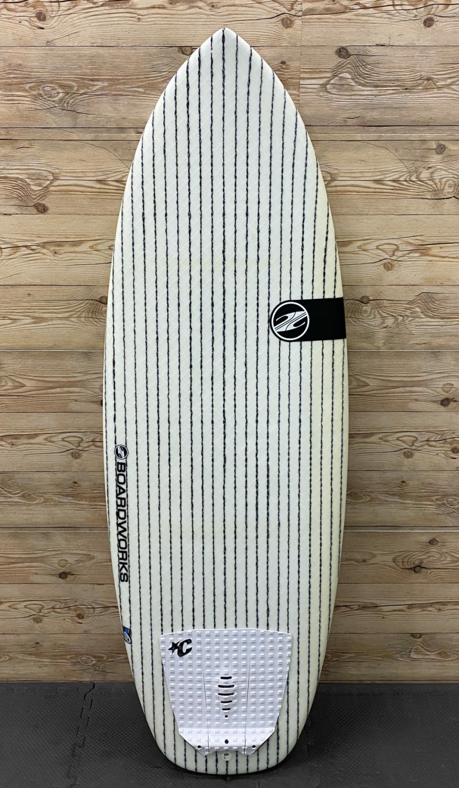 Fin Setup * | Reliable Quality 5'8 X 23 X 2.8 (38.4L) Boardworks "Flying Pig" Shortboard Surfboard