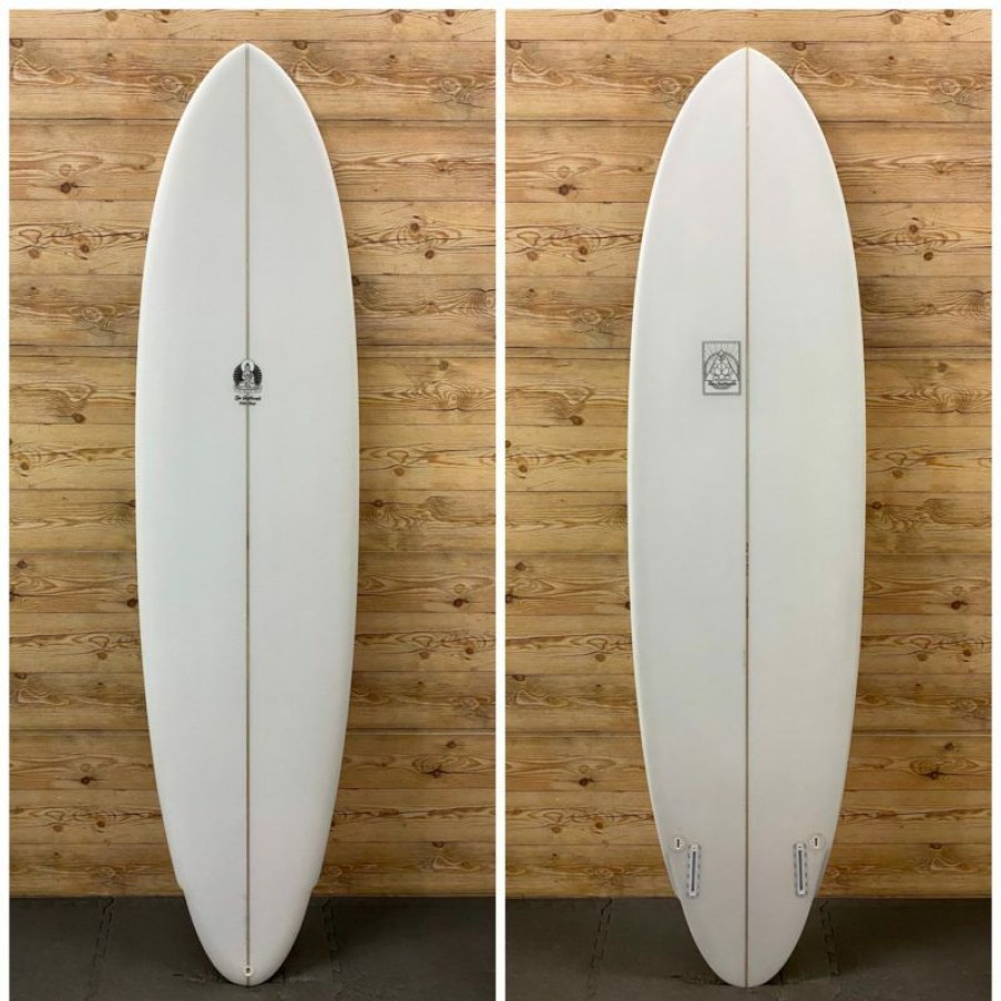 Fin Setup * | Premium 7'2 X 21 3/8 X 2 3/4 Zen "Matador Twinzer Comp" Mid-Length Surfboard