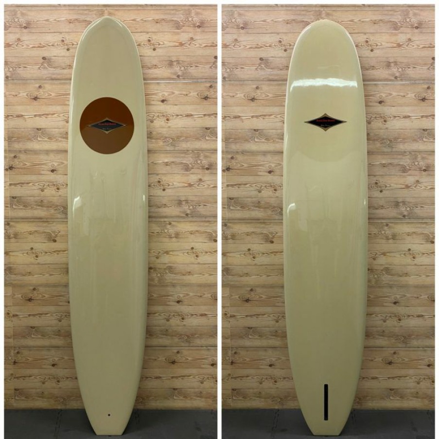 Fin Setup * | Popular 9'8 X 23 7/8 X 3 Hap Jacobs "Mike Purpus" Noserider Longboard Surfboard