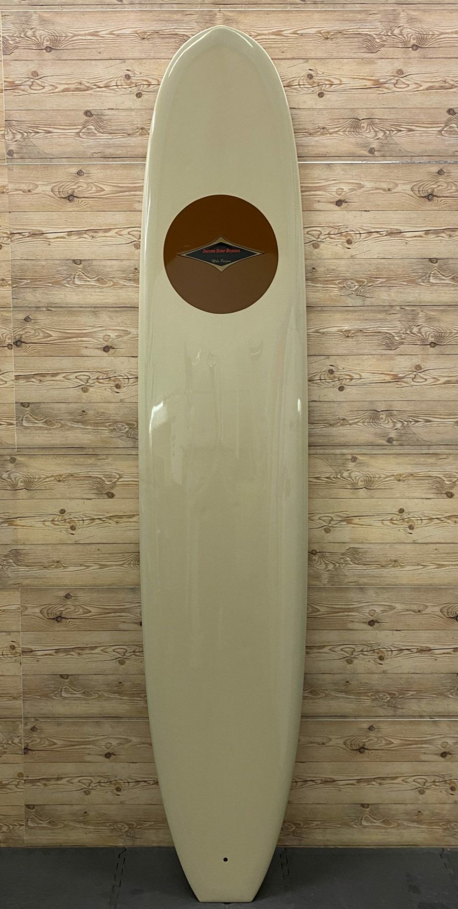 Fin Setup * | Popular 9'8 X 23 7/8 X 3 Hap Jacobs "Mike Purpus" Noserider Longboard Surfboard