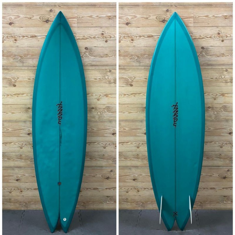 Fin Setup * | Premium 6'6 X 20.5 X 2.75 (36.8L) Xanadu "Twin Z" Retro Surfboard