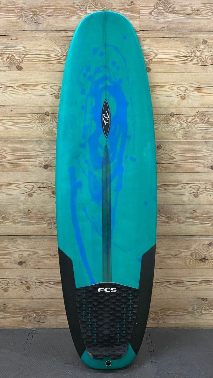 Fin Setup * | Good Quality 5'4 X 19 X 2.48 Tc Surfboards Eps "Nomo" Shortboard Surfboard