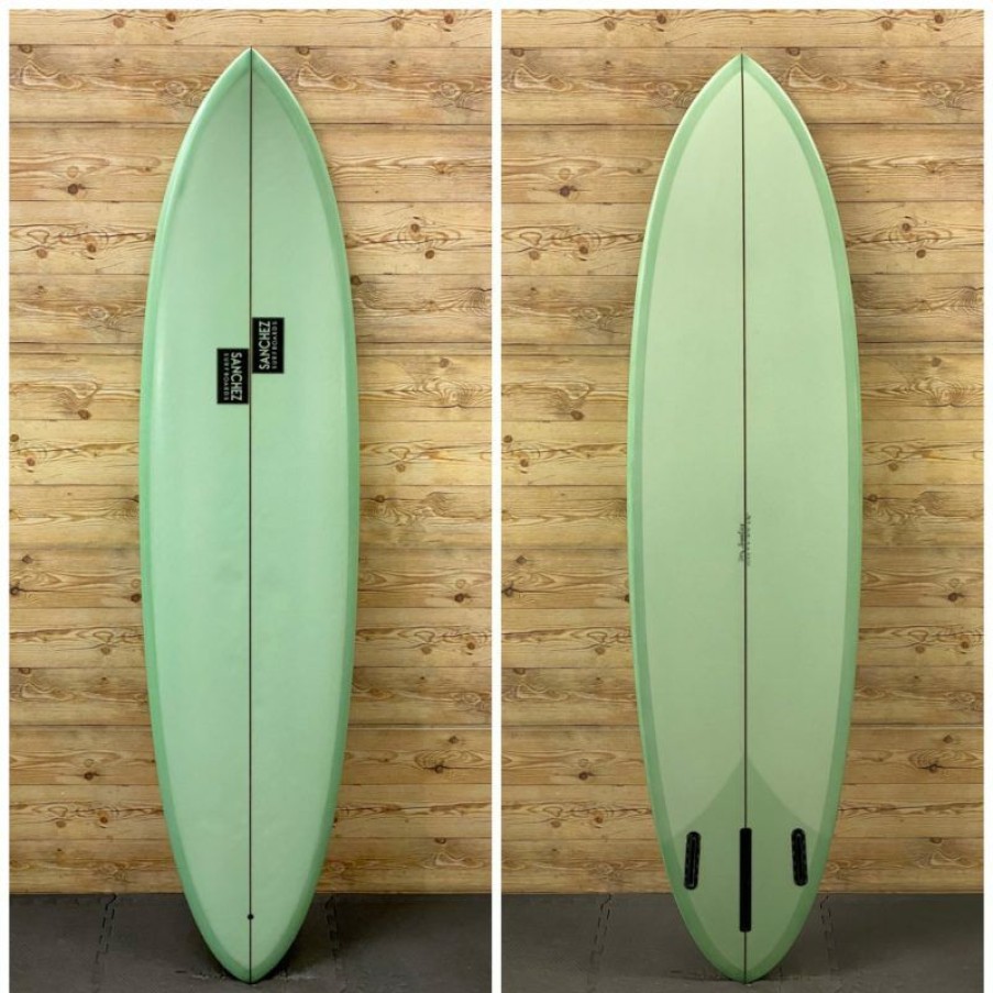 Fin Setup * | Lower Prices 7'2 X 21 1/4 X 2 3/4 Roy Sanchez "Racer X" Mid-Length Surfboard