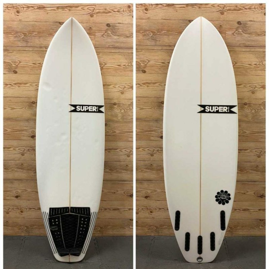 Fin Setup * | Promotion 5'8 X 20 1/2 X 2 9/16 (33L) Superbrand "Hippy Fling" Shortboard Surfboard