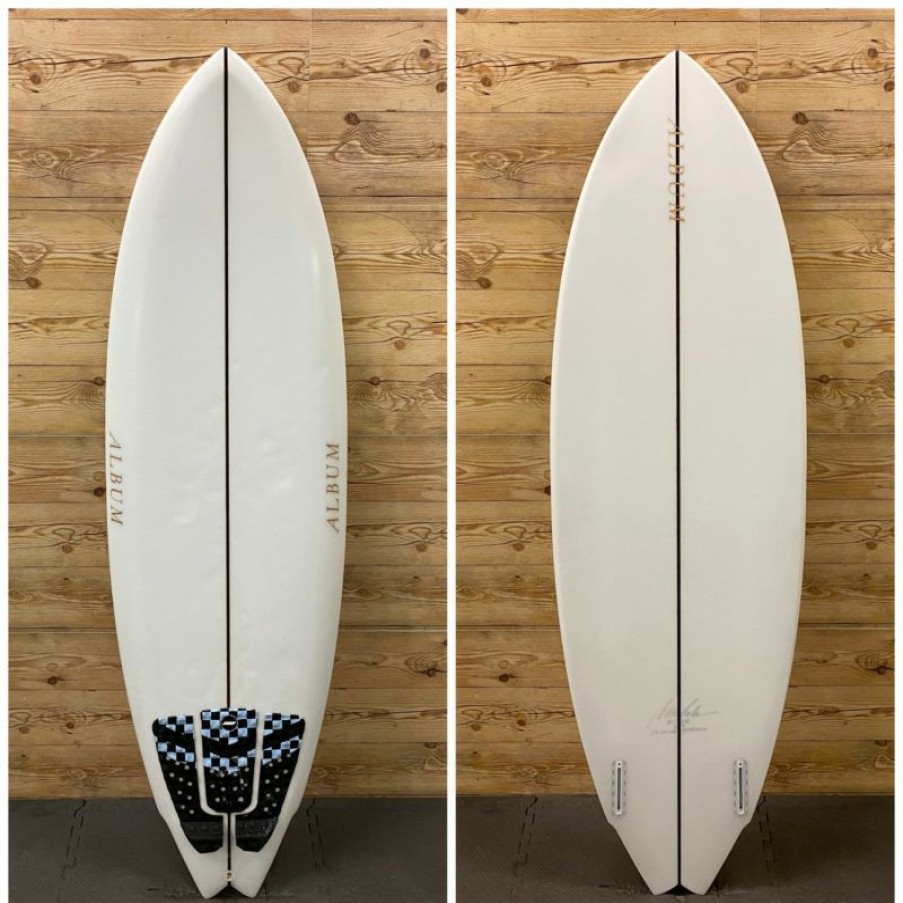 Fin Setup * | Top Sellers 5'11" X 21 X 2.68 Album "Twinsman" Twin Fin Surfboard