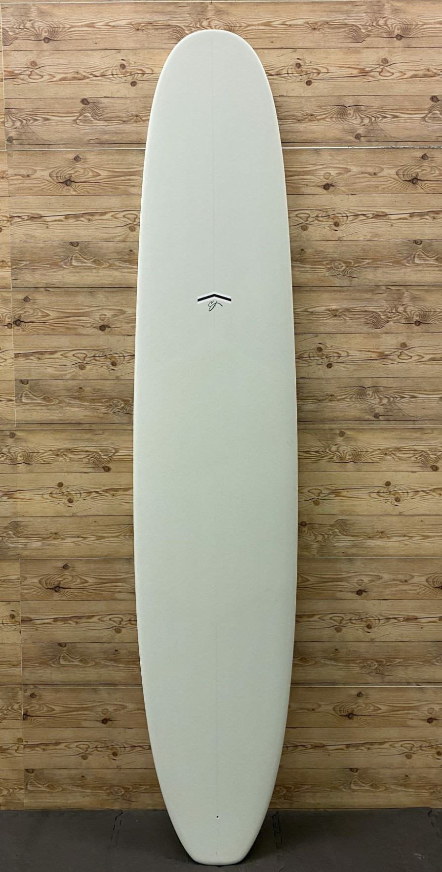 Fin Setup * | Premium Brand New 9'1 X 23.5 X 3.25 (78.6L) Cj Nelson Thunderbolt Silver "Apex" Longboard Surfboard