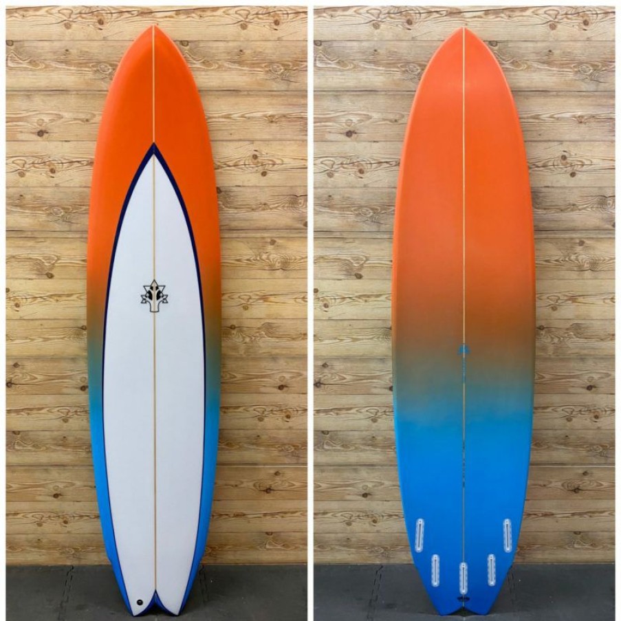 Fin Setup * | Good Quality Brand New 7'4 X 21 1/4 X 2 3/4 Todd Mcfarland "Jedi 2" Mid-Length Surfboard