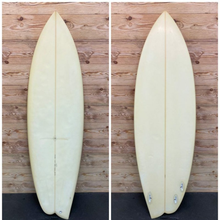 Fin Setup * | Top Sellers 5'7 X 18 1/2 X 2 Ryan Burch "Asym Prototype" Shortboard Surfboard