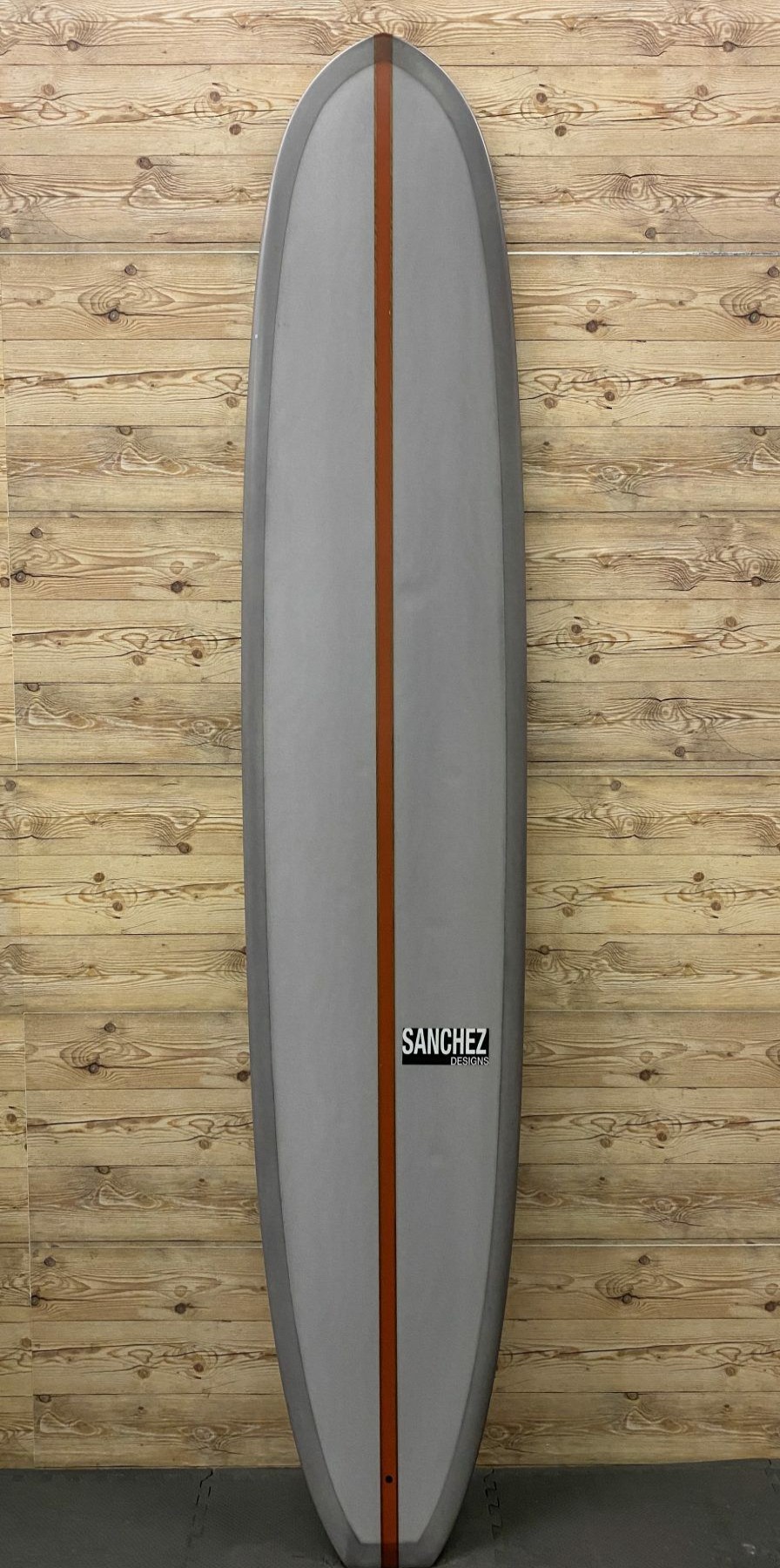 Fin Setup * | Low Price 9'6 X 22 1/2 X 3 Roy Sanchez Noserider Longboard Surfboard