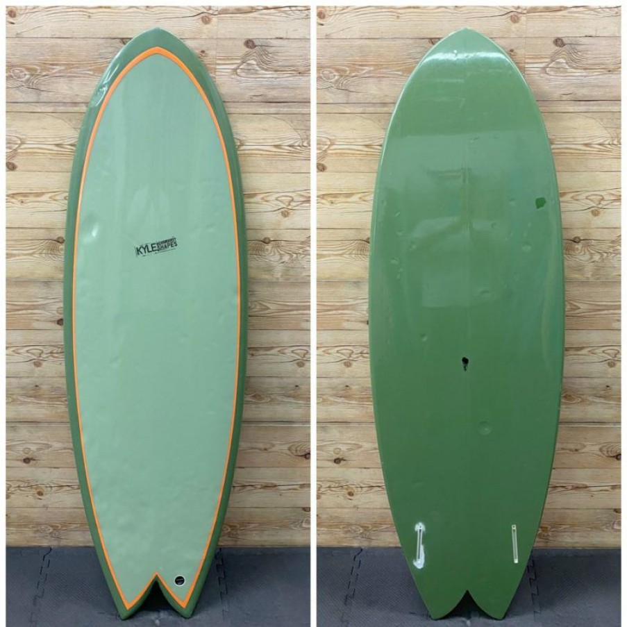 Fin Setup * | Lower Prices 5'8 X 21 7/8 X 2 5/8 Kyle Bernhardt Twin Fish Surfboard