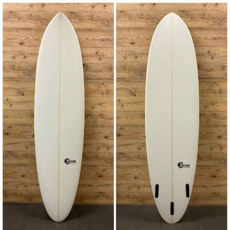 Fin Setup * | Latest Fashion 7'2 X 22 X 3 Culture "Fun Ride" Funboard Surfboard