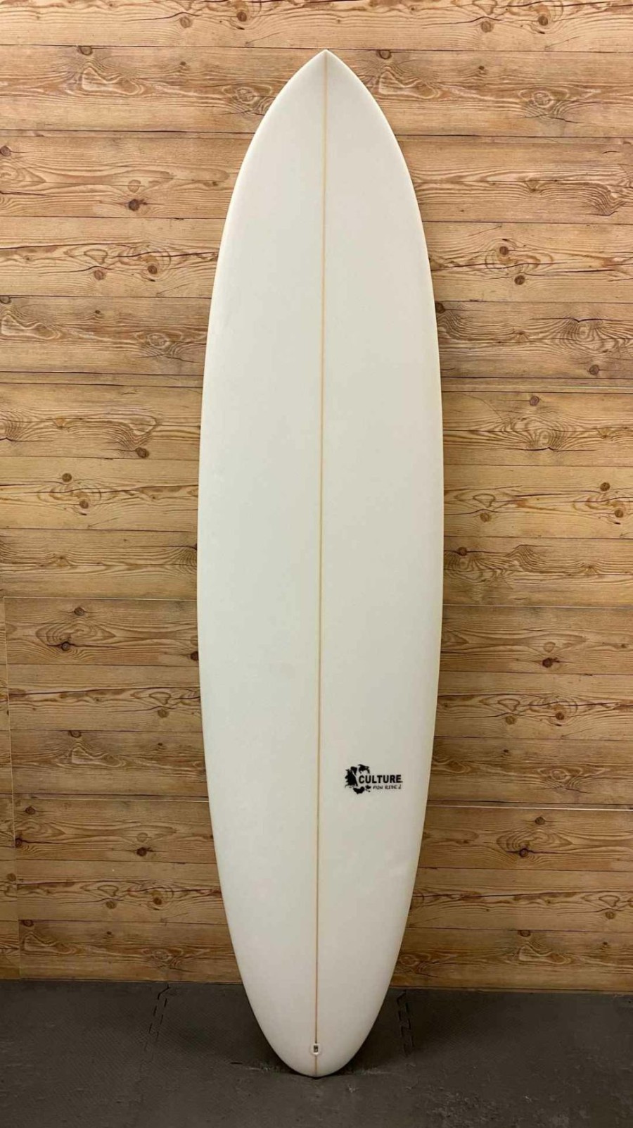 Fin Setup * | Latest Fashion 7'2 X 22 X 3 Culture "Fun Ride" Funboard Surfboard