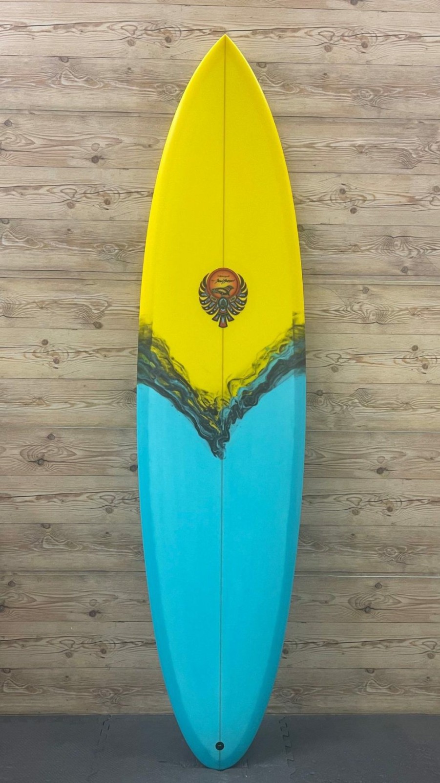 Fin Setup * | Online 7'5 X 21 3/4 X 2 3/4 Von Sol "Hyper Glide 2.0 " Mid-Length Surfboard