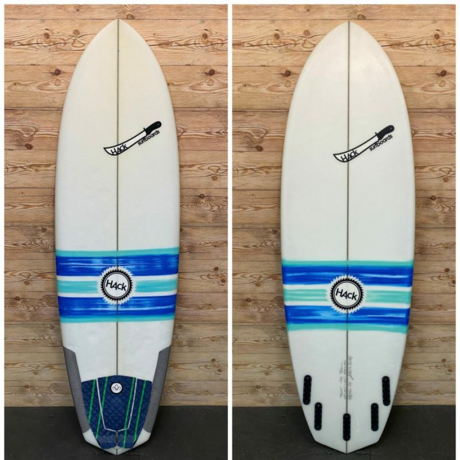 Fin Setup * | Quick Delivery 6 X 21.5 X 2.5 (38.6L) Hack "Roller" Surfboard