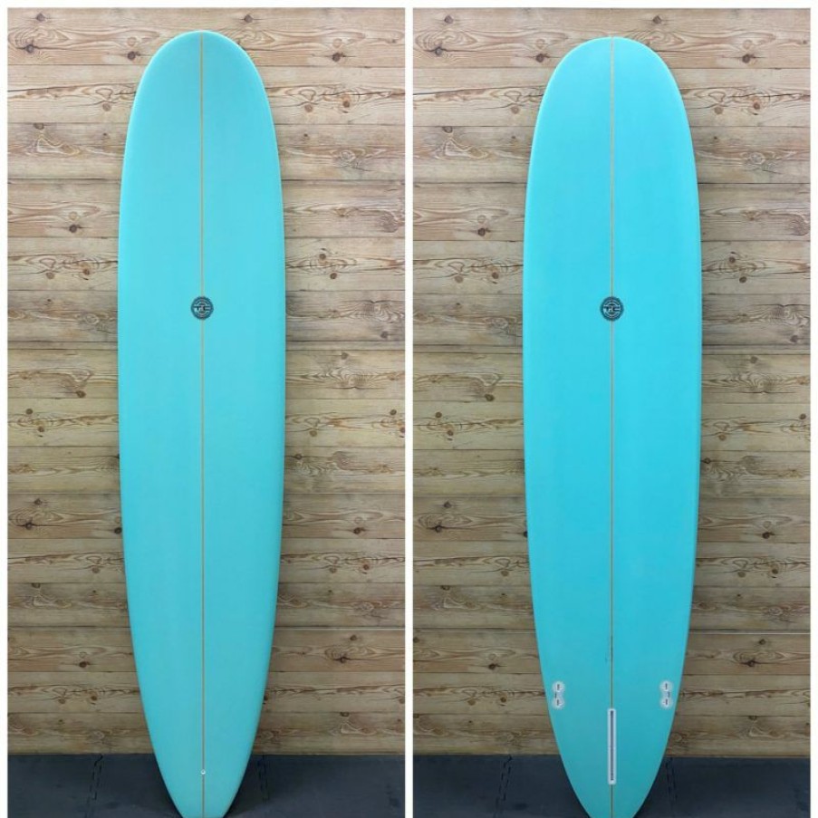 Fin Setup * | Premium Brand New 8 X 22 X 2.75 Tc Surfboards "Water Hoag" Mini Longboard Surfboard