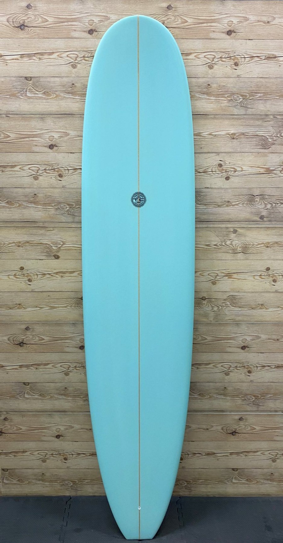 Fin Setup * | Premium Brand New 8 X 22 X 2.75 Tc Surfboards "Water Hoag" Mini Longboard Surfboard