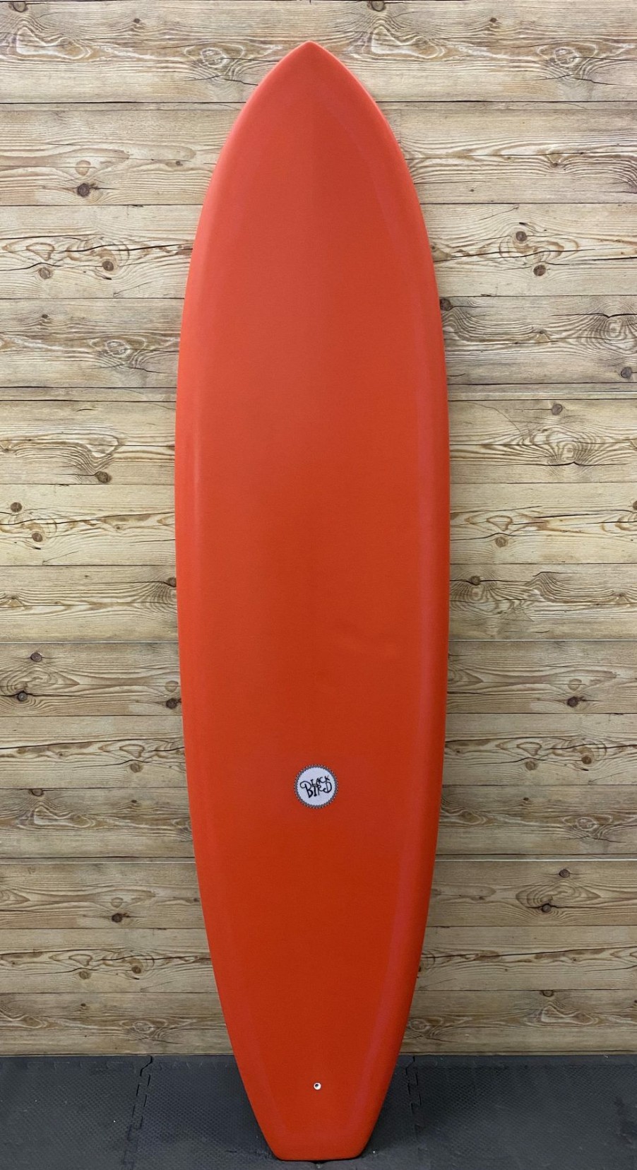 Fin Setup * | Lower Prices Like New 7 X 21 X 2 5/8 Blackbird "Hawkeye Square" Mid-Length Surfboard