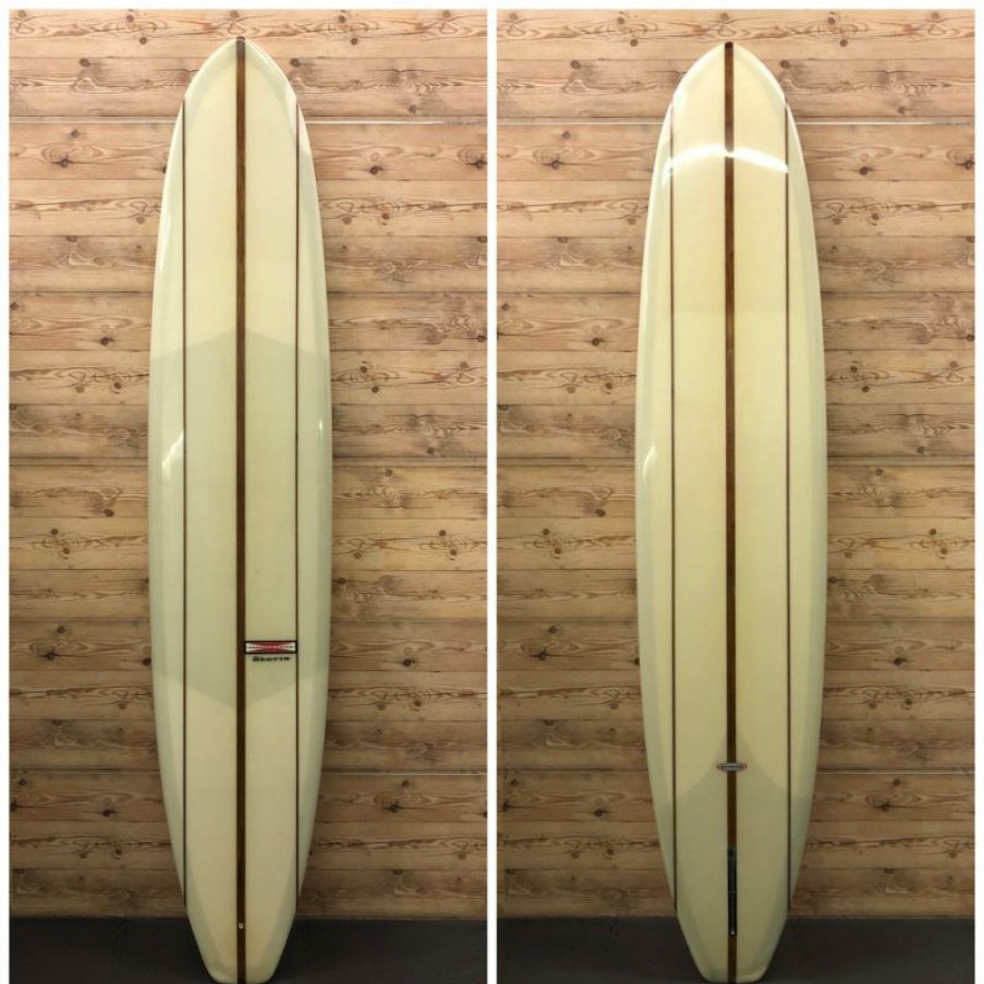 Fin Setup * | Low Price 9 X 22 X 3 Gordon & Smith "Retro Red Fin" Longboard Surfboard