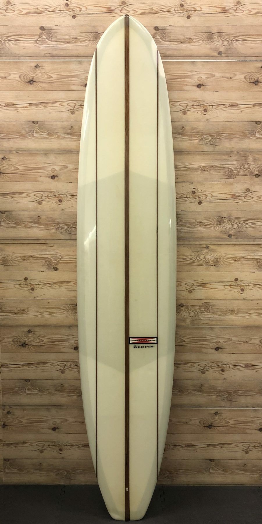 Fin Setup * | Low Price 9 X 22 X 3 Gordon & Smith "Retro Red Fin" Longboard Surfboard