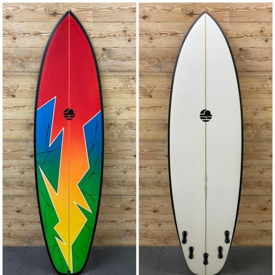 Fin Setup * | Low Price 6'4 X 21 X 2 11/16 Bob Mitsven "B-Tail" Shortboard Surfboard