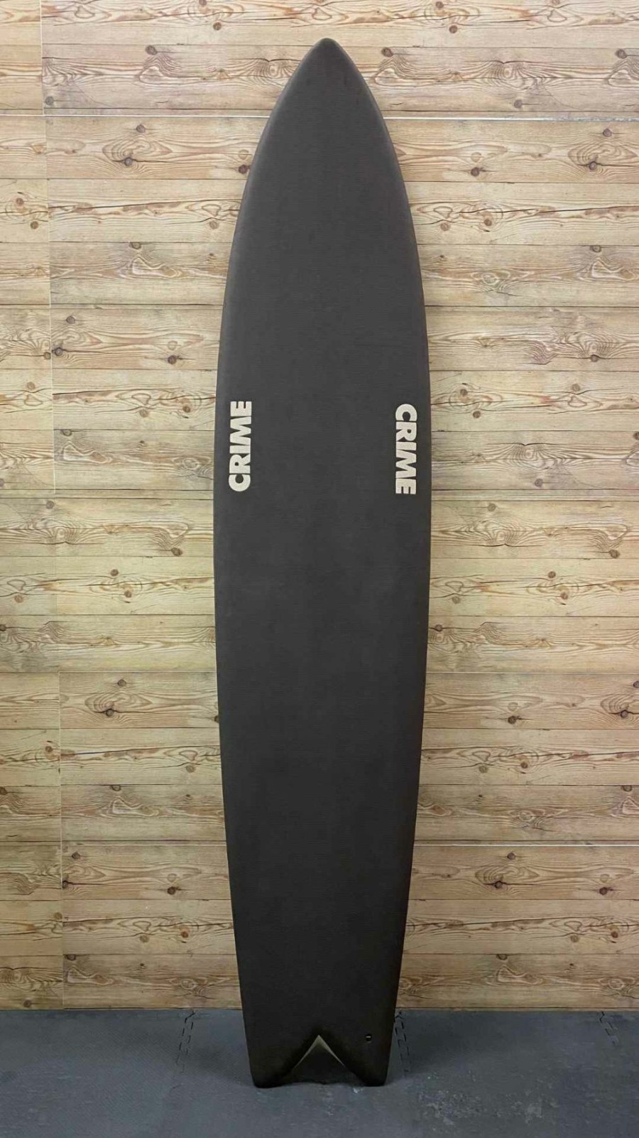 Fin Setup * | Popular 8'10" X 23.13 X 3.32 (80L) Crime Surf "Long Fish" Surfboard