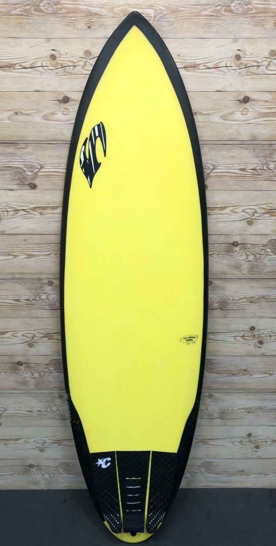 Fin Setup * | Featured 6'3 X 21.75 X 3 (44L) Hot Summer "Fat Bacon" Shortboard Surfboard