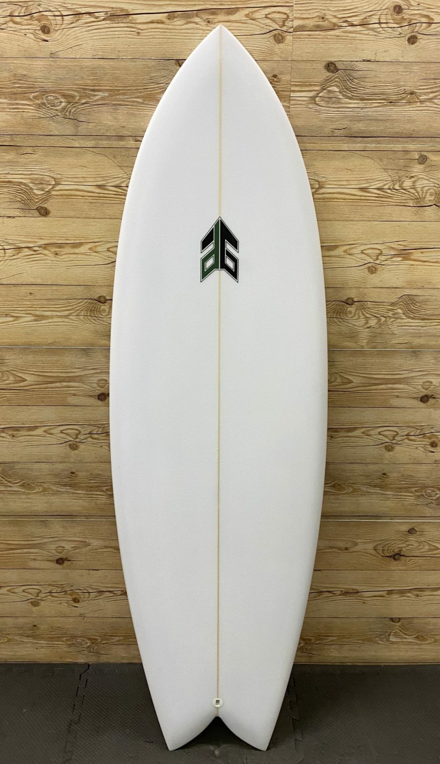 Fin Setup * | Lower Prices Brand New 5'10" X 21.25 X 2.6 (36.2L) Darius Gross "Bailey Twin Fish" Surfboard