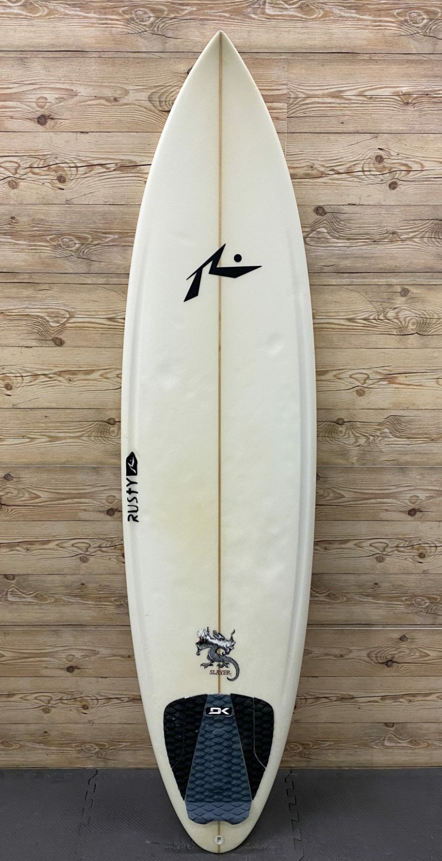 Fin Setup * | Reliable Quality 6'10" X 20.37 X 2.87 (42.1L) Rusty "Slayer" Shortboard Surfboard