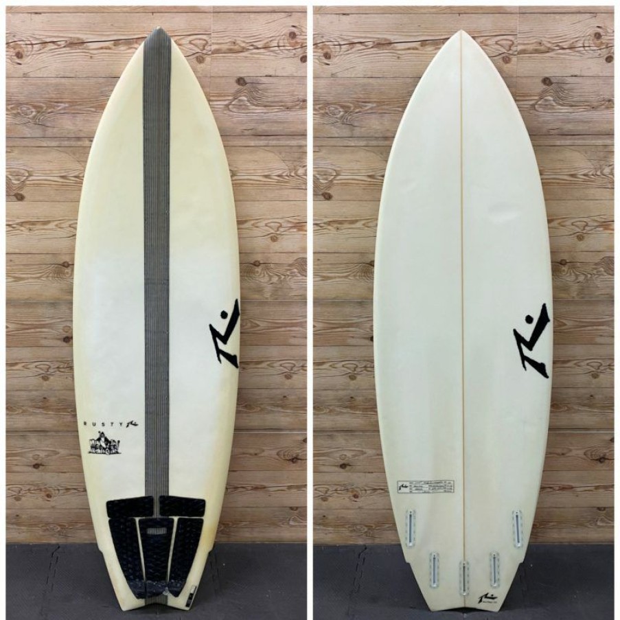 Fin Setup * | Popular 6 X 21.25 X 2.48 (37L) Rusty Eps "Heckler" Shortboard Surfboard