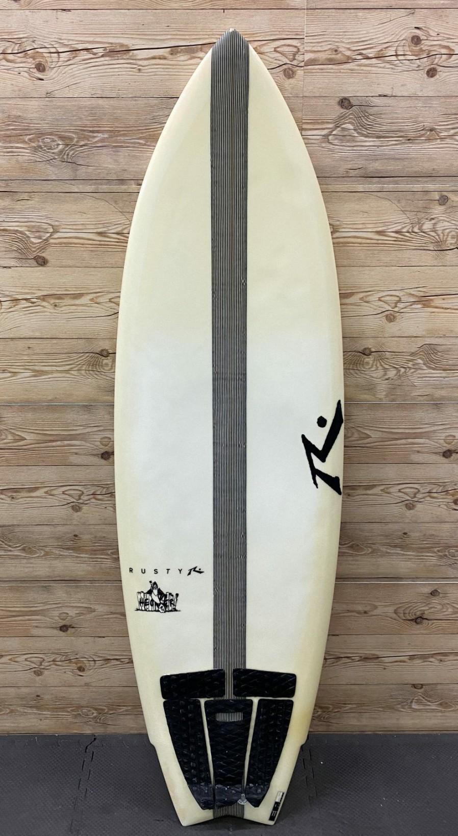 Fin Setup * | Popular 6 X 21.25 X 2.48 (37L) Rusty Eps "Heckler" Shortboard Surfboard