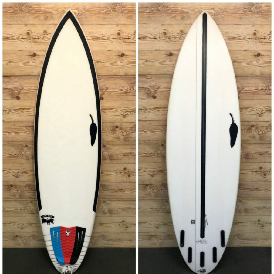 Fin Setup * | Premium 6'4 X 20 1/2 X 2 3/4 (37L) Chilli "Rare Bird" Shortboard Surfboard