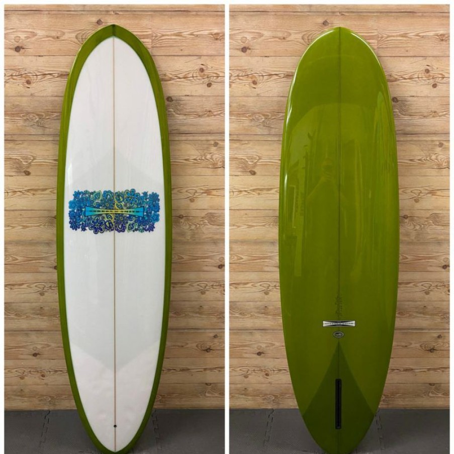 Fin Setup * | Cheaper 6'6 X 22 X 2 3/4 Gordon & Smith "Hot Curl (70'S)" Single Fin Surfboard