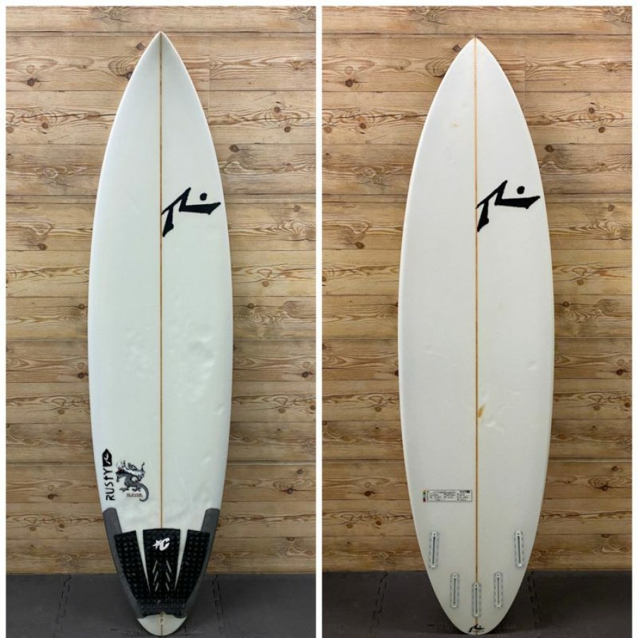 Fin Setup * | Reliable Quality 6'8 X 20.5 X 2.75 (39.9L) Rusty "Slayer" Shortboard Surfboard