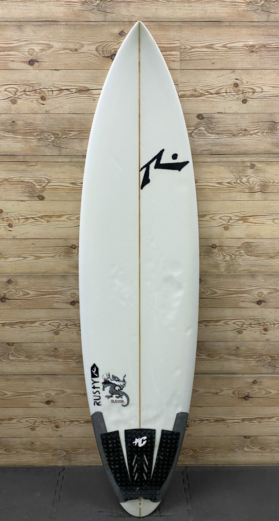 Fin Setup * | Reliable Quality 6'8 X 20.5 X 2.75 (39.9L) Rusty "Slayer" Shortboard Surfboard